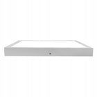 Panel LED 36W natynkowy 40x40cm kwadratowy Plafon lampa sufitowa, oprawa oświetleniowa, biała, zintegrowane źródło