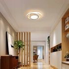 Lampa sufitowa LED plafon ring biały 32W 3000K - nowoczesna do salonu okrągła oprawa z ciepłym światłem, zintegrowane