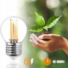 6x Żarówka LED E27 Kulka 7W 806lm 4000K Neutralna CCD 360° Filament lumiled lampka do domu, do opraw z dużym gwintem
