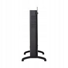 Grzejnik elektryczny łazienkowy szklany konwektorowy WiFi 1kW EGW-10C 520 mm 470 mm grzewcza czarny