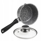 Rondel garnek z powłoką granitową rondelek z pokrywką indukcja GAZ ofenbach aluminiowy 1,35 l 16 cm do kuchni