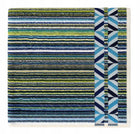Ręcznik kąpielowy Zwoltex peru 70x140 cm bawełna egipska zielone paski blue zielony frotte