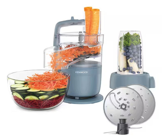 Robot wielofunkcyjny Rozdrabniacz MultiproGo Kenwood FDP23.380.GY nominalna niebieski