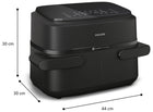 Frytkownica beztłuszczowa Philips NA150/00 2450 w AirFryer 7,1l OVI czarny