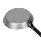 PATELNIA STALOWA CYGAŃSKA KOWBOJSKA WĘGLOWA 26CM RĄCZKA METALOWA WOK do smażenia, do piekarnika, okrągła, tradycyjna