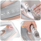 Żelazko parowe 3000W berdsen BD-332 ceramiczna powłoka praca w pionie mocne prasowanie ubrań, para 70 g/min, zbiornik