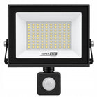 Halogen Naświetlacz LED 50W 5500 lm IP65 czujnik ruchu mocny 4000K reflektor lampa zewnętrzna oświetlenie podjazdu