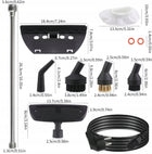 Myjka parowa parownica urządzenie MOP czyszczące do mycia czyszczenia 2500W do okien, pojemnik 1,2 l, przewód 2 m