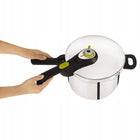 Tefal Szybkowar 6L Stal Nierdzewna Indukcja 2 Programy Zielony do 6 Osób garnek ciśnieniowy, można myć w zmywarce