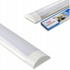 Lampa LED 120cm do garażu panel świetlówka 160W oprawa liniowa warsztatowa sufitowa zimna biel 6500 K zintegrowane
