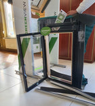 Uniwersalny wyłaz dachowy fakro wgu-x 46x75 otwierany na bok RAL 7016 drewniane