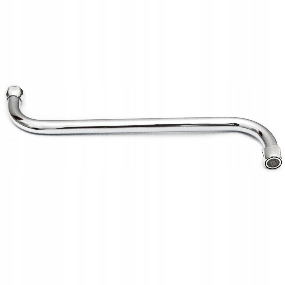 Wylewka 1/2'' bateria umywalkowa kuchenna WYL-S-30 rurka do kranu, kształt S