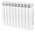 GRZEJNIK ALUMINIOWY KALORYFER ŻEBERKOWY 10 ŻEBEREK H-500 BIAŁY MOCNY 152,6W 800 mm 578 mm grzewcza