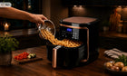 Frytkownica beztłuszczowa 7l AIR fryer aigostar frytownica 1900W LCD czarna czarny