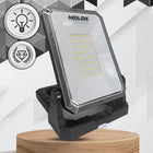 Lampa robocza halogen LED do parkside z USB 6500K przenośna budowlana mocna na stojaku 4000 lm 30 w do warsztatu i