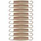 10szt. sprężyny do trampoliny 13,5 cm 135mm beczkowe 8FT 10FT 244 312 366 elementy naciągowe, części zamienne