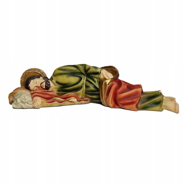 Figurka święty józef śpiący 13 cm. rzeźba religijna, dekoracja katolicka do domu, prezent dla wierzących