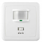 Czujnik ruchu LED sensor włącznik do puszki detektor PIR podtynkowy 1200W automat oświetleniowy, sterowanie lampami