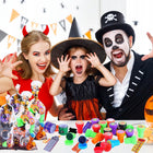 Zestaw Akcesoriów Dekoracji Imprezowych Halloween Torebki DIY 192 Elementy na przyjęcie, bal przebierańców, pakowanie