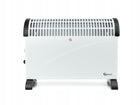 Grzejnik Elektryczny Farelka 2000W energooszczędny Termostat Wolnostojący 535 mm 385 mm grzewcza biały