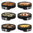 Naleśnikarka Elektryczna do Naleśników Pancakes 1200W 30cm 2w1 eldom NA10 powłoka nieprzywierająca, zdejmowana płyta