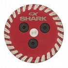 Tarcza diamentowa do cięcia i podcinania gresu płytek 75mm M14 CX Shark z 31 sztuk