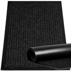 Mata wycieraczka wejściowa pod drzwi antypoślizgowa gumowa do butów 60x80cm czarna z PVC, grubość 8 mm, uniwersalna