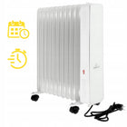 Grzejnik olejowy elektryczny Mission Air OSLO biały 2500W biały WIFI TIMER 120 mm 630 mm grzewcza