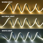 Taśma LED COB wąska 5mm 12V 384diod/m neon linia światła biały neutralny 5m oświetlenie mebli, wnęk i podświetlenie
