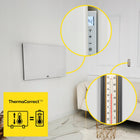 Grzejnik na podczerwień Yoer Szklany Promiennik 600W Energooszczędny +WiFi 600 W