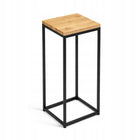 Kwietnik stojący podłogowy metal stojak na kwiaty doniczki półka loft craft podstawa pod roślinę, do salonu, 63 cm