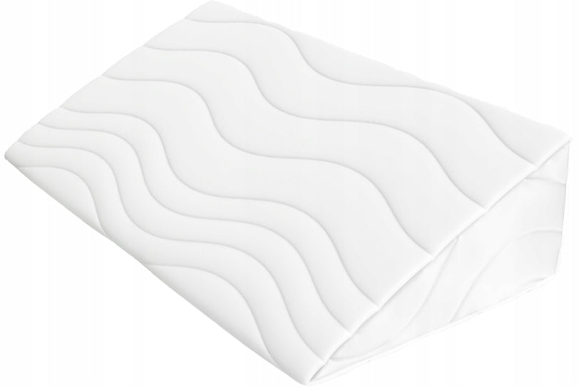 Poduszka klin pod głowę antyrefluksowa 77x40x20 cm podpora pozycjonująca z pianki, wyrób medyczny