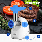 Maszynka do mielenia mięsa cicha zelmer + szatkownica 1900W 2,5 kg/min nominalna biały