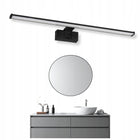 Lampa łazienkowa LL WALL LAMP 15W czarna kinkiet nad lustro 80cm IP44 LED oprawa ścienna do strefy umywalkowej