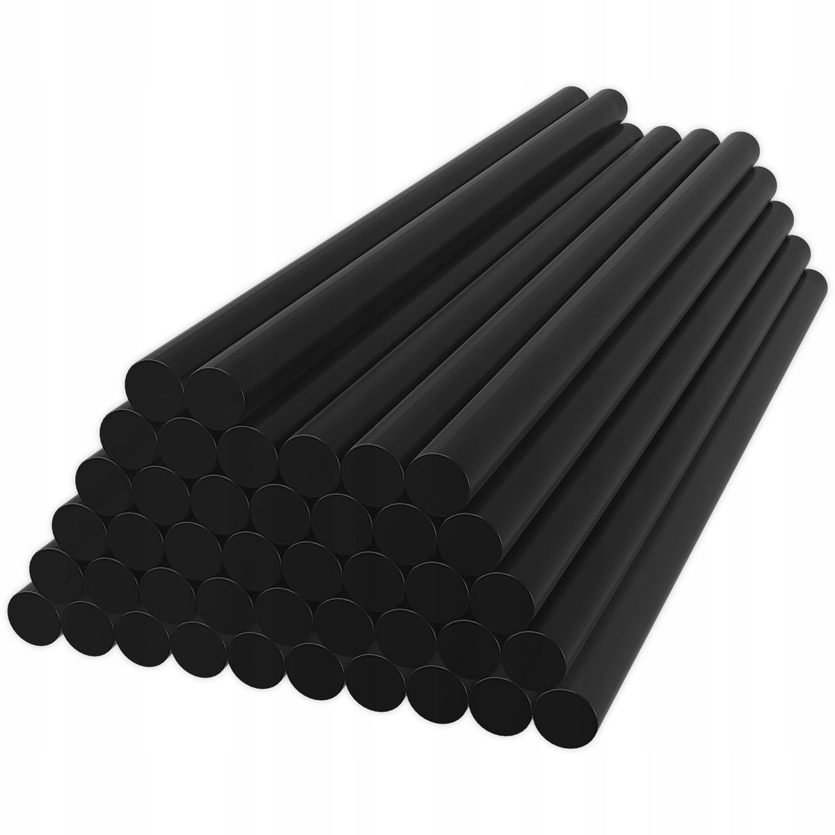KLEJ DO PISTOLETU NA GORĄCO PDR WKŁADY CZARNY 1KG 11mm - 12mm ~47SZT pałeczki termotopliwe 200 mm, prace montażowe i