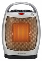 Termowentylator farelka grzejnik elektryczny 1800W ceramiczny z termostatem maksymalna biały do łazienki i pokoju, 3