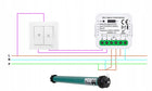 Sterownik rolet tuya zigbee dopuszkowy procentowy V3 moduł do żaluzji, automatyka okienna, smart home, 1 kanał