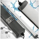 Lampa Sufitowa LED Do Garażu 60W 120cm 6600lm Warsztatu Oprawa Hermetyczna oświetlenie robocze do pomieszczeń