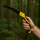 Piła Piłka Ręczna Składana Do Drzewa Gałęzi 240mm Ergonomiczny Uchwyt ostrze 300 mm, 7 zębów na cal, cięcie konarów
