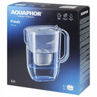 Dzbanek filtrujący wodę Aquaphor Fresh 3,2l Szary z 4 wkładami filtrującymi srebrny/szary