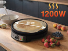 Naleśnikarka Elektryczna do Naleśników Pancakes 1200W 30cm 2w1 eldom NA10 powłoka nieprzywierająca, zdejmowana płyta
