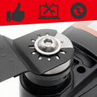 3 szt. adapterów do Starlock, system Star Lock, elektronarzędzia mocowanie akcesoriów do urządzenia wielofunkcyjnego