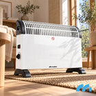 GRZEJNIK ELEKTRYCZNY ENERGOOSZCZĘDNY TERMOSTAT KONWEKTOR MOCNY 2000W 52 mm 34 mm grzewcza biały