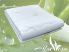 Pokrowiec na materac Aloe Vera 160x200 ALOES ochraniacz, nakładka na łóżko, tekstylia do sypialni