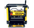 Strug sieciowe DeWalt 230 V 1800 W grubościówka do drewna, strugarka do desek, szerokość robocza 317 mm, wręgowanie 9 mm