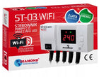 STEROWNIK ST-03 WIFI REGULATOR POMPY C.O. i C.W.U. KOTŁA PIECA LED (CS-08) /Wzór