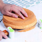 Nóż cukierniczy kuchenny do cięcia biszkoptu długi ząbki uniwersalny 47cm krajacz tortów, stalowe ostrze 34,5 cm