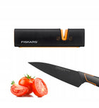 FISKARS EDGE OSTRZAŁKA DO NOŻY KUCHENNYCH I SIEKIER UNIWERSALNA 1000601 rolkowy przyrząd do ostrzenia kling i narzędzi