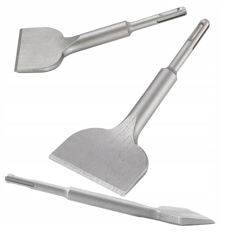 Dłuto Wygięte sds-plus Płaskie Szerokie 75x165mm do Betonu łopatkowe, przecinak, skuwanie płytek