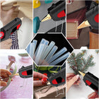 Klej pistoletu na gorąco wkład klejowy termotopliwy 7mm x 300mm pałeczki bezbarwne, 84 sztuki